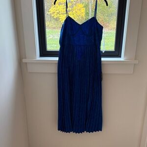 Lulu's Blue Midi Dress